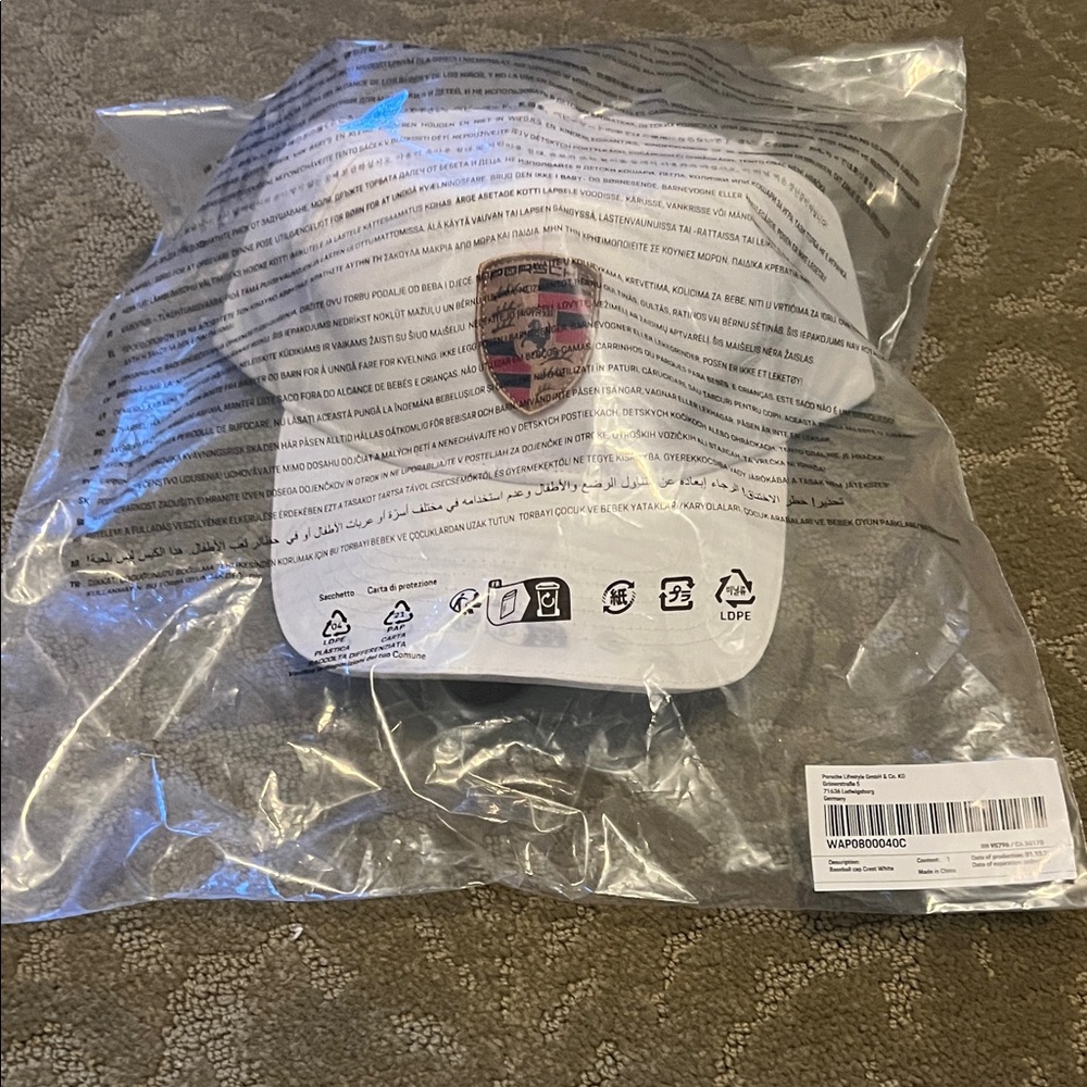 Porsche Design White Cap